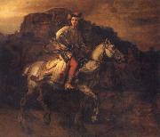 REMBRANDT Harmenszoon van Rijn The So called Polish Rider Germany oil painting artist
